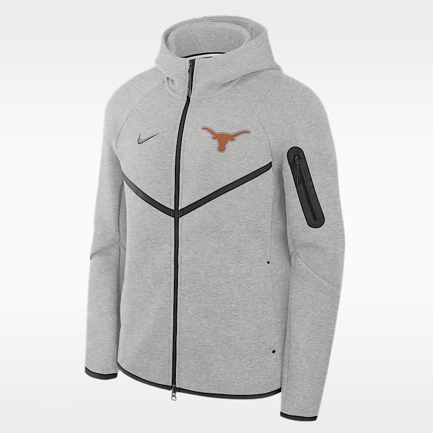 Texas Tech Fleece Men's Nike College Full-Zip Hooded Jacket. Nike.com
